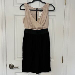 H&M Two-Tone Dress in Blush and Black